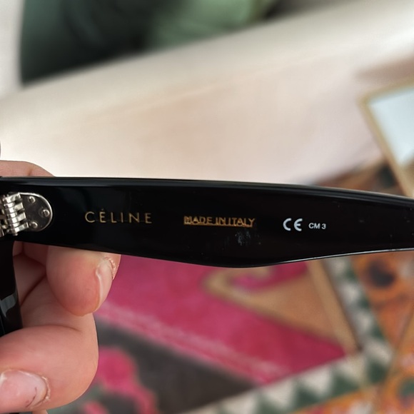 Celine 51 MM Oversized Square Sunglasses - Picture 3 of 4
